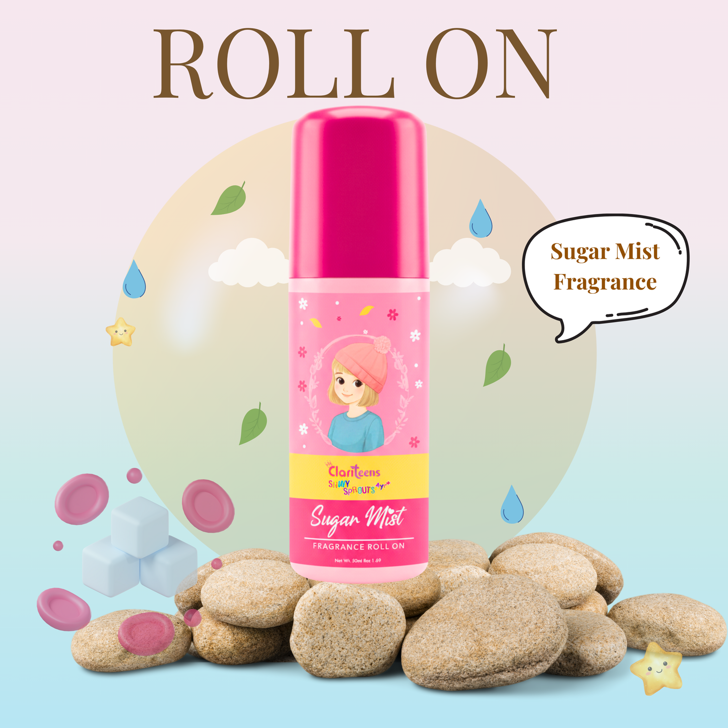 Sugar Mist - Fragrance Roll On - 50ml