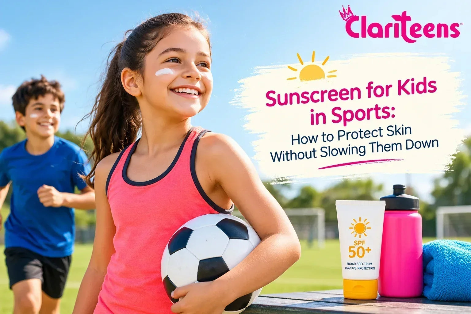 Sunscreen for Kids in Sports How to Protect Skin Without Slowing Them Down