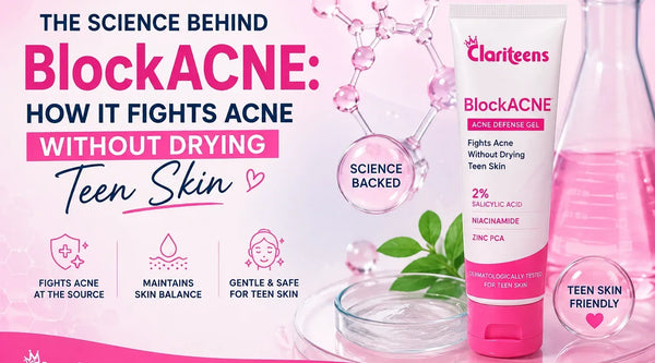 The Science Behind BlockACNE How It Fights Acne Without Drying Teen Skin 