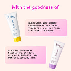 Acne D'fence Daily Duo probiotic acne complex — both products powered by same microbiome-safe actives