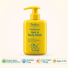FieldSportz Hair and Body Wash — For Sweat, Dirt & Odor, Restores Moisture | Clariteens