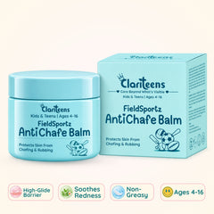 FieldSportz Anti-Chafe Balm — Protects Skin From Chafing & Rubbing | Clariteens