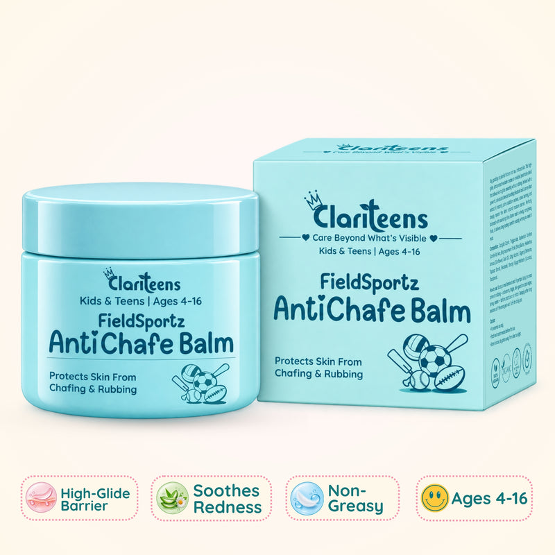 FieldSportz Anti-Chafe Balm — Protects Skin From Chafing & Rubbing | Clariteens
