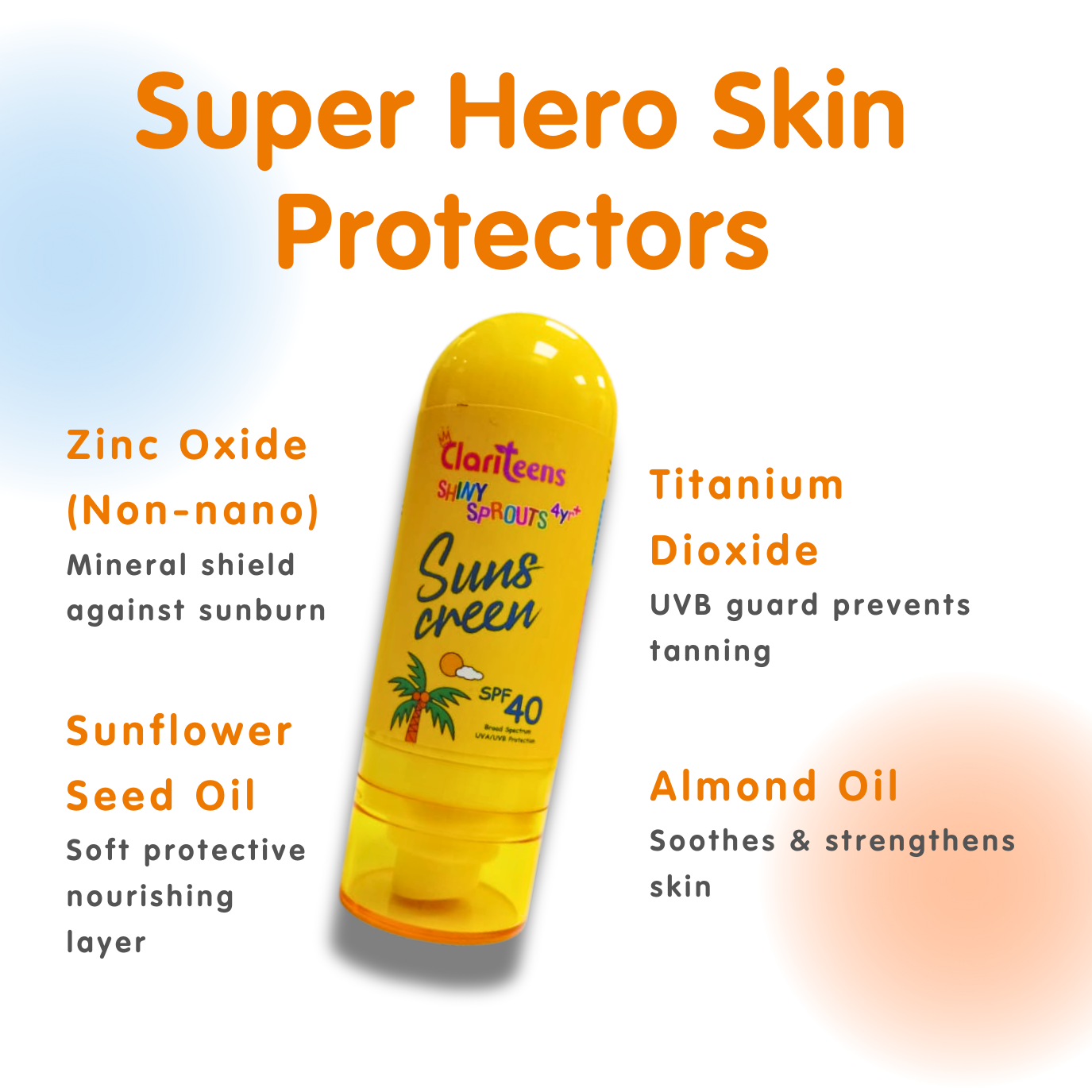 Mineral Sunscreen - SPF 40, Broad Spectrum- 50ml