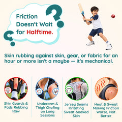 FieldSportz Anti-Chafe Balm — Protects Skin From Chafing & Rubbing | Clariteens