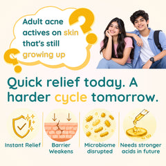 Acne D'fence Teen Sunscreen SPF 50 PA++++ — Blue Light Protection | Clariteens