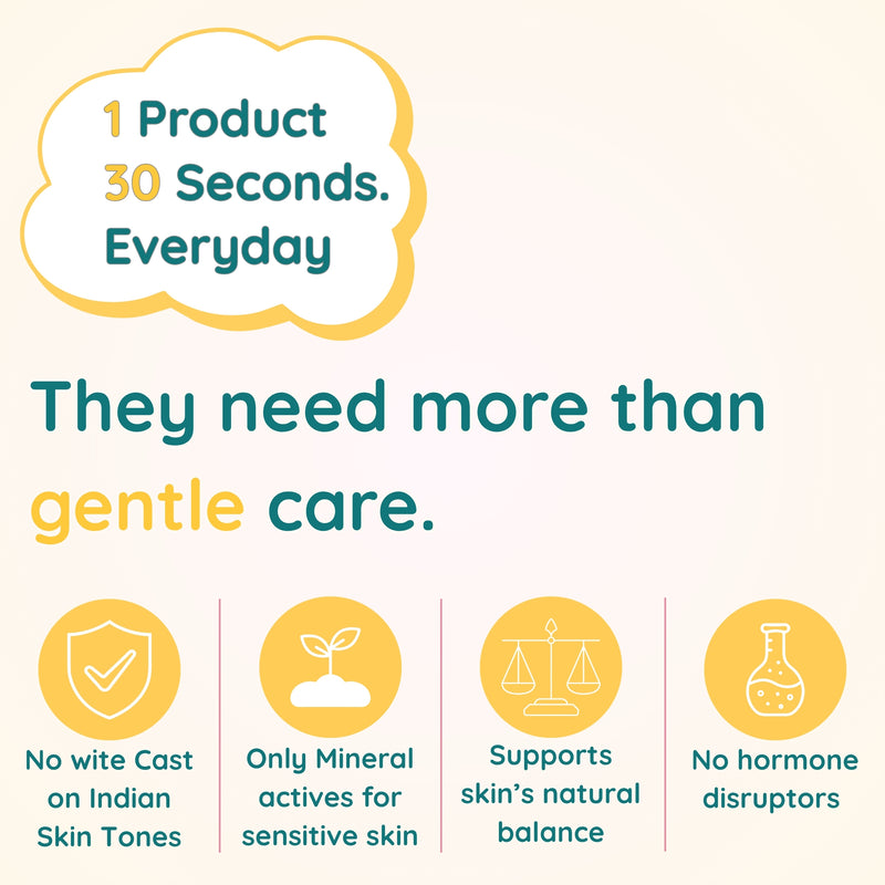 Mineral Sunscreen SPF 40 for Kids — No White Cast, Non-Greasy | Clariteens