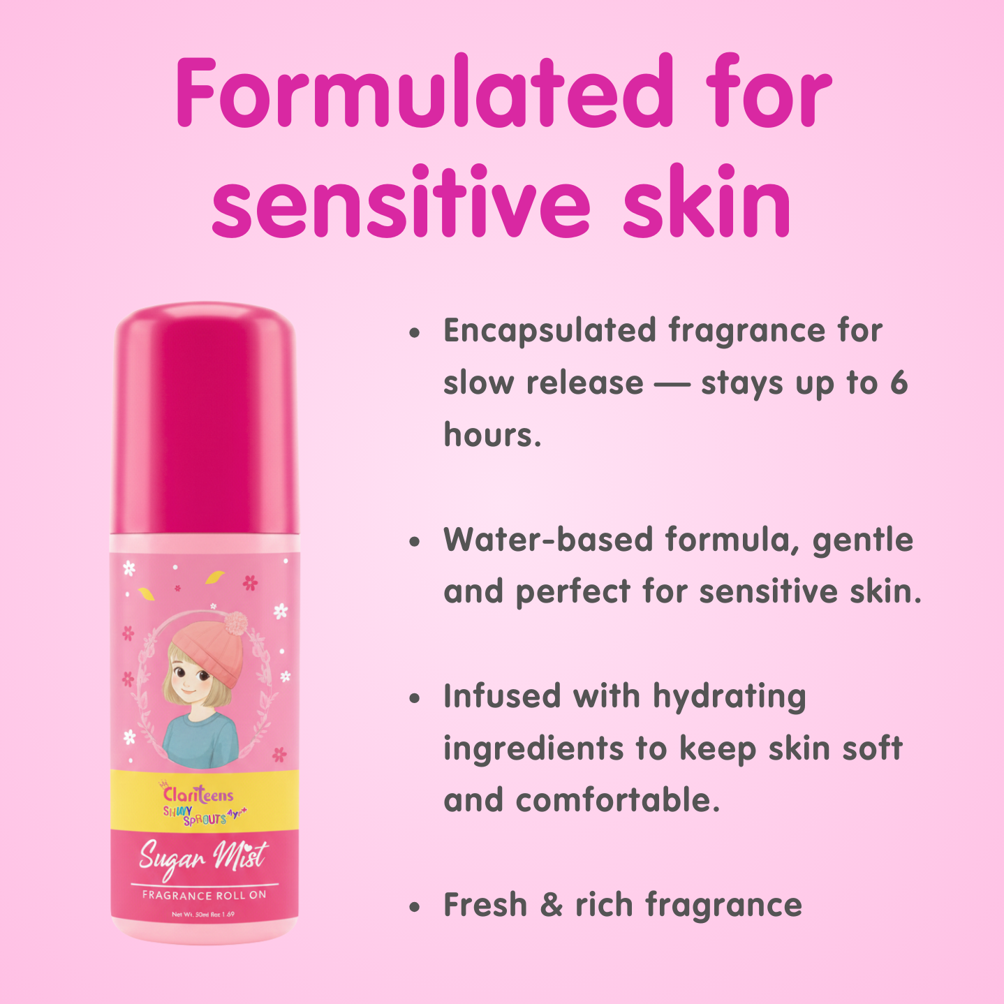 Sugar Mist - Fragrance Roll On - 50ml