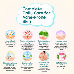 Acne D'fence Teen Facewash — Cleanses without harsh acids | Clariteens