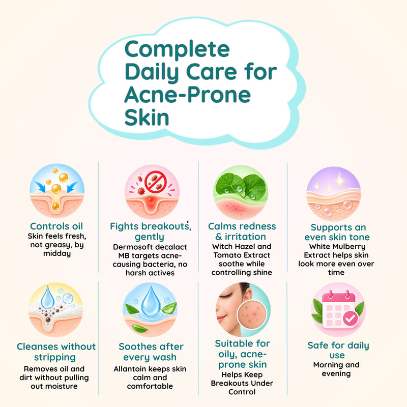 Acne D'fence Teen Facewash — Cleanses without harsh acids | Clariteens