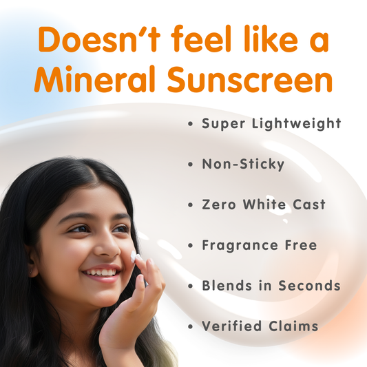 Mineral Sunscreen - SPF 40, Broad Spectrum- 50ml