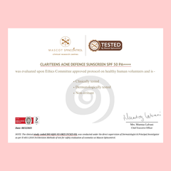 Acne D’fence 10yr+ SUNSCREEN SPF 50 PA++++ 50ml