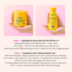 AquaSportz Pre Post Swim Kit savings — both products bundled, dermatologist tested