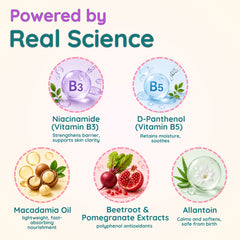 Gentle Botanical Cleanser — BrightOBlend + Vitamin B3 & B5 + Macadamia Oil | For Kids & Teens | Clariteens