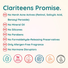 Acne D'fence Teen Facewash — Cleanses without harsh acids | Clariteens