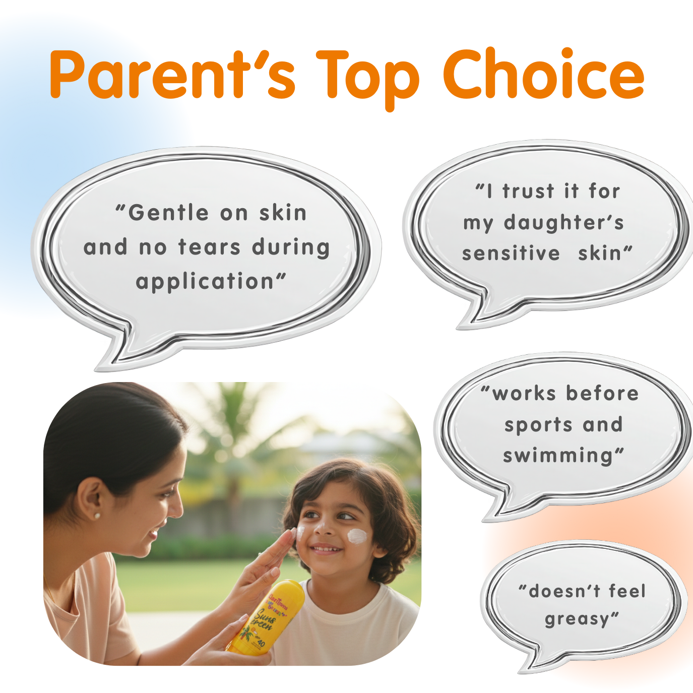 Mineral Sunscreen - SPF 40, Broad Spectrum- 50ml