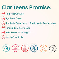 Rose Lip and Cheek Tint for Kids — Preservative-Free, Nourishing Plant Oils, Vegan | Clariteens