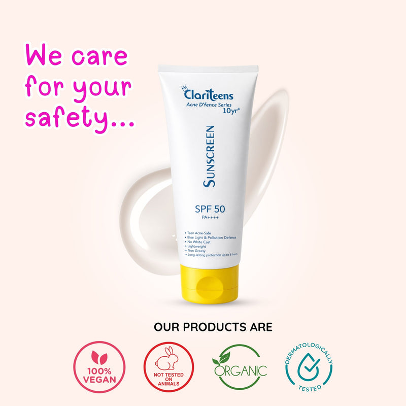 Acne D'fence Sunscreen UV filter system — SPF 50 PA++++, blue light protection, 3-star photostability