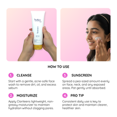 Acne D’fence 10yr+ SUNSCREEN SPF 50 PA++++ 50ml