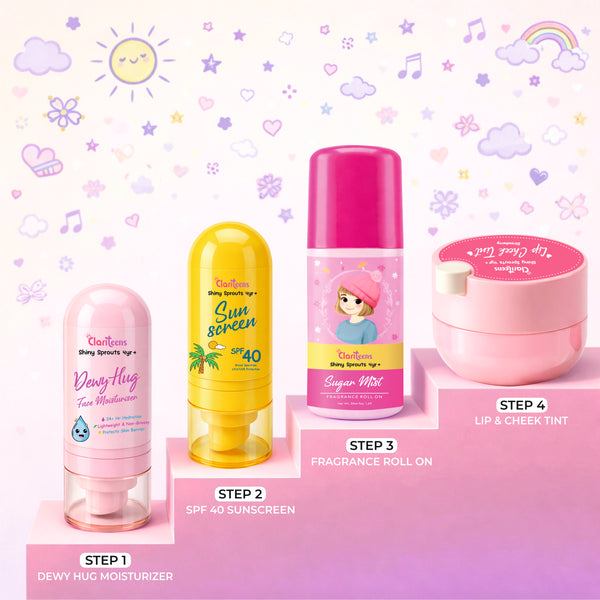 GRWM Kids Skincare Routine