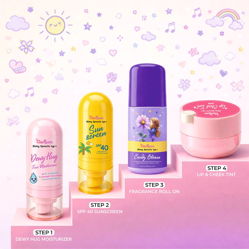 GRWM Kids Skincare Routine