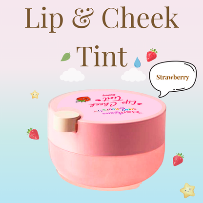Lip Cheek Tint - Strawberry - 12gm