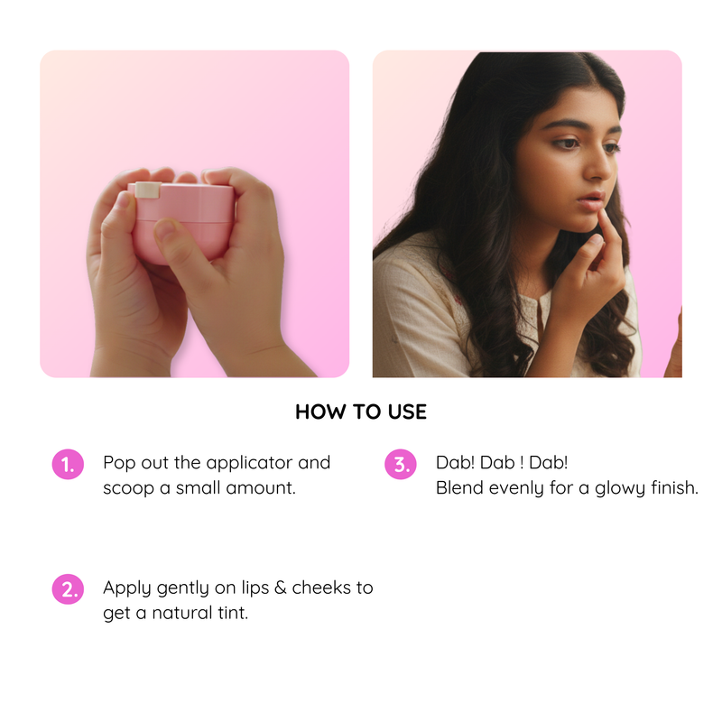 Lip Cheek Tint - Strawberry - 12gm