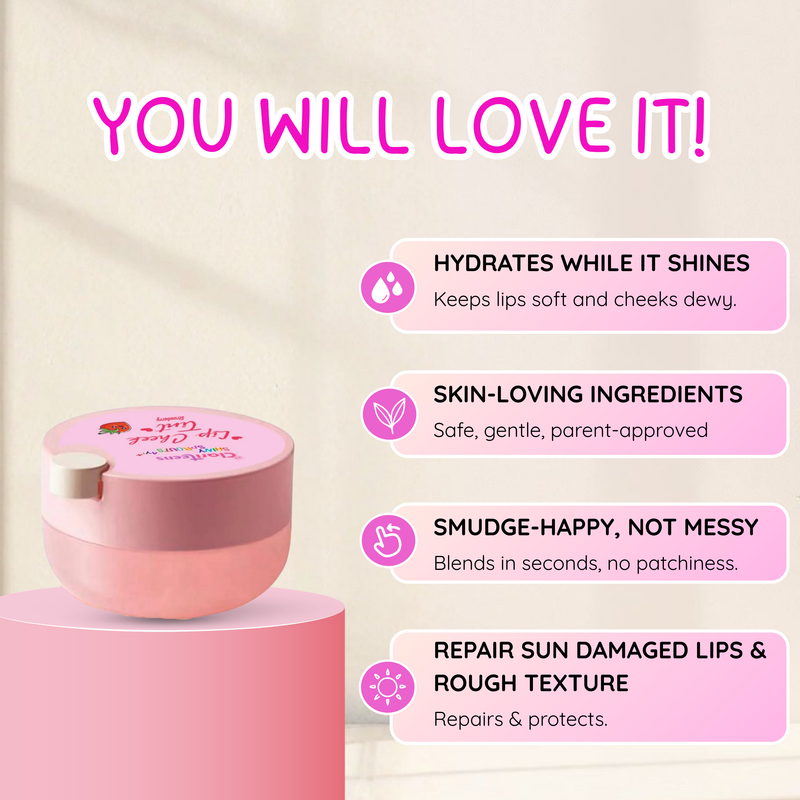 Lip Cheek Tint - Strawberry - 12gm