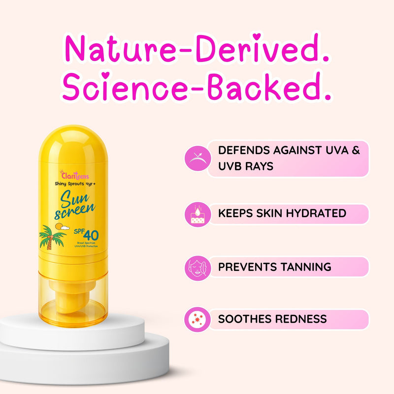 Mineral Sunscreen SPF 40 texture — lightweight, non-greasy, blends on brown skin