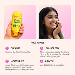 Mineral Sunscreen SPF 40 ingredients — Calendula, Bisabolol, Squalane, non-nano Zinc Oxide
