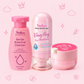 Clariteens Daily Essentials Trio — Kids Botanical Cleanser, Moisturiser & Lip Tint | For Kids, Pre-Teens & Teens