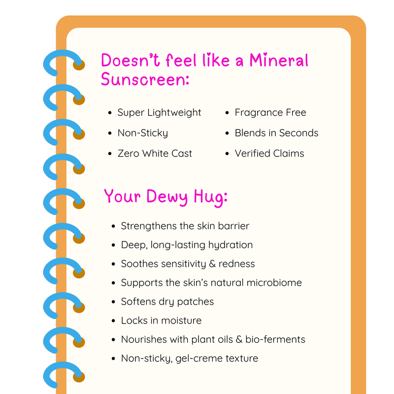 Clariteens Dull Skin Defense Kit – Sunscreen SPF 40 Broad Spectrum + Hydrating Moisturizer (Kids & Teens) 4 Year +